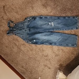Gap denim overalls